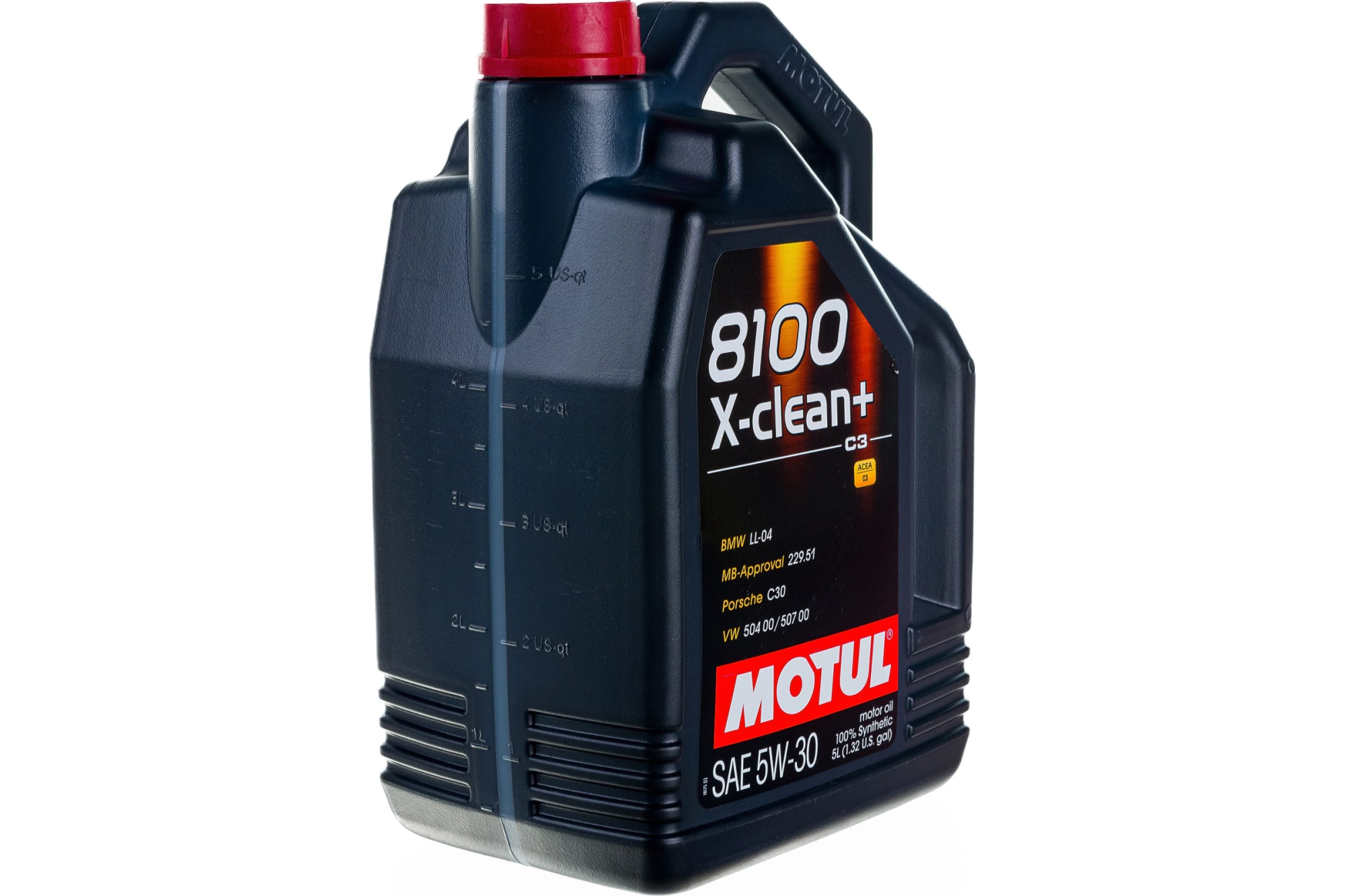 Моторное масло MOTUL 8100 X-clean+ 5W-30 (5 л.)