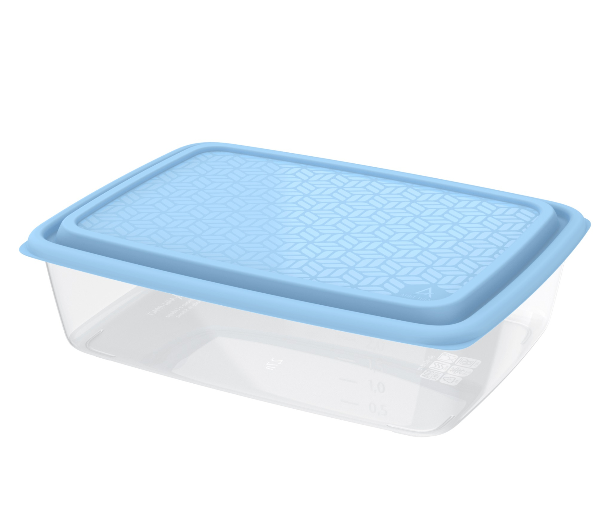 Набор контейнеров универсальных «Гурман» №7 (СВЧ/Заморозка) (0,31л - 2шт; 0,45л - 2шт; 0,8л; 1,1л - 2шт; 1,5л; 1,8л; 2,7л) (10 шт)