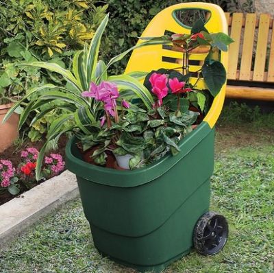 H808 Садовая тележка Helex 65 л