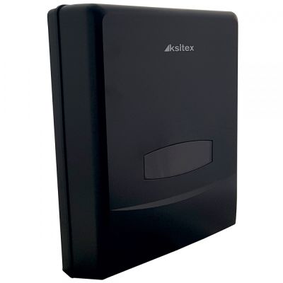 Диспенсер листовых полотенец Ksitex TH-8135B (черный)