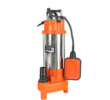 Насос дренажный PATRIOT FQ500 N с ножом для грязной воды, 450 Вт