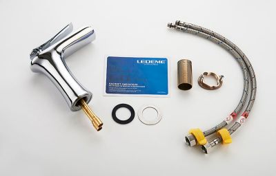 СМЕСИТЕЛЬ ДЛЯ УМЫВАЛЬНИКА LEDEME L1055-23, КАСКАДНЫЙ