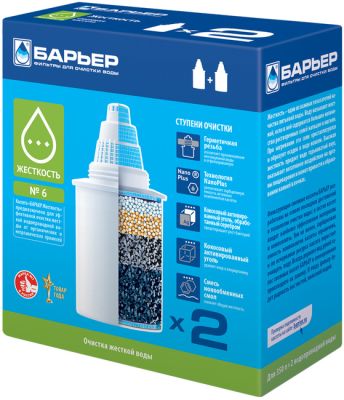Сменная кассета Барьер 6 "Жесткость" 2 шт.