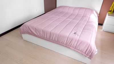 Комплект постельного белья GOCHU Solido set Q розовый