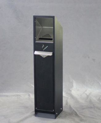 Напольная пепельница "Норд" черный 9005