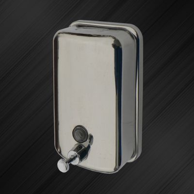 Дозатор для жидкого мыла из нержавеющей стали "SOLINNE" 1000 мл, TM804