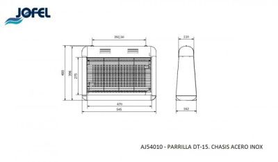 Электрическая ловушка летающих насекомых Jofel AJ54010