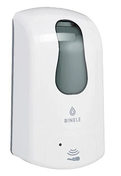 Диспенсер BINELE eSpray для спрей-жидкости наливной сенсорный, 1л. белый, арт. DS10RW