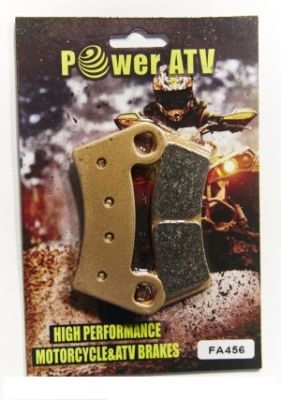 Колодки тормозные Polaris 800 RZR (F) передние Poweratv FA456/FA657