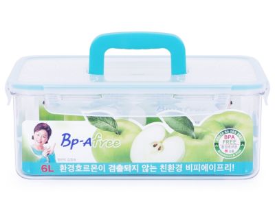 Тритановый контейнер с замками TR-17RT 6 л