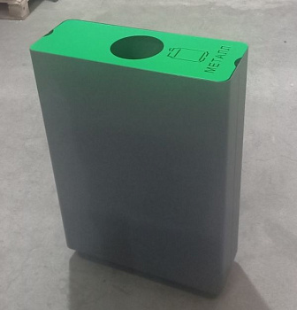 Урна для раздельного сбора мусора "Астра" зеленая