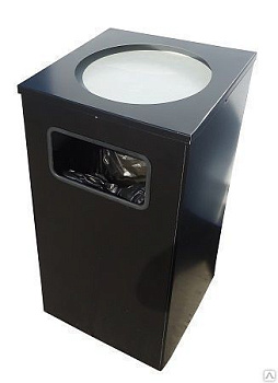 Урна для мусора Квадро-13 белый