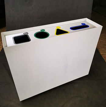 Урна для раздельного сбора мусора "Монолит"