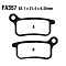 Тормозные колодки для Эндуро и кросса FA357