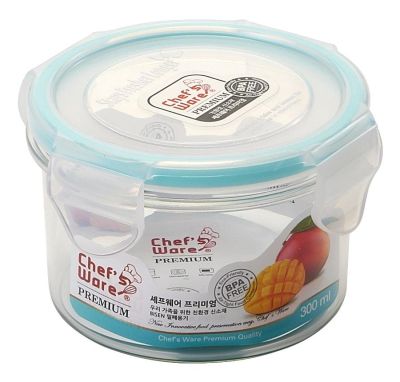 Тритановый контейнер с замками BPA FREE FL-211 300 мл