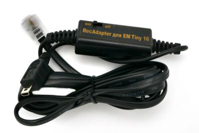 Адаптер телефонной линии RecAdapter для диктофонов EM Tiny16