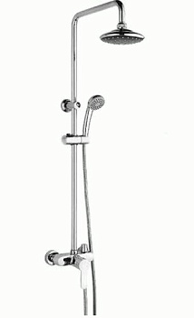 ДУШЕВАЯ СТОЙКА СО СМЕСИТЕЛЕМ LEDEME L2409 С ТРОПИЧЕСКИМ ДУШЕМ