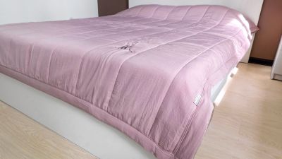 Комплект постельного белья GOCHU Solido set Q розовый