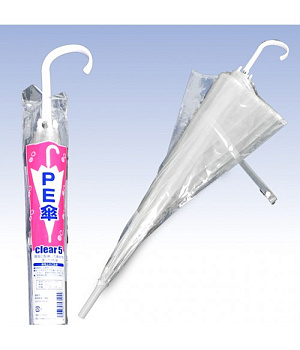 Зонт полиэтиленовый прозрачный