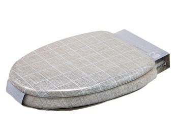 Мягкое сиденье для унитаза Lino square-O