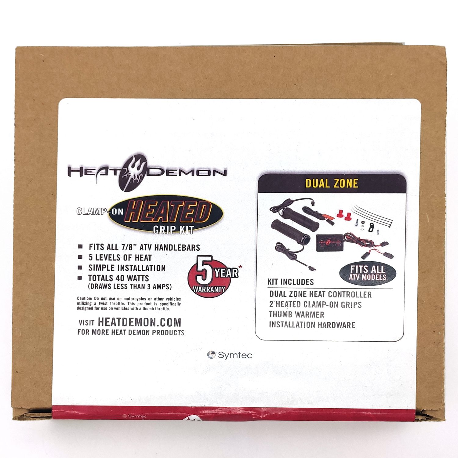 Подогрев рук (2 зоны) Symtec для квадроциклов
