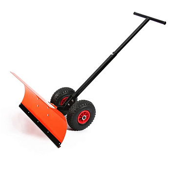 Лопата для уборки снега на колёсах