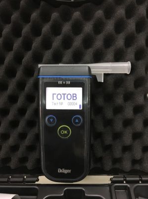 Профессиональный Алкотестер Drager Alcotest 6820 с кабелем для подключения к ПК