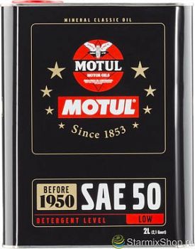 Моторное масло MOTUL Classic Oil SAE 50 (2 л.)