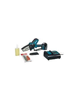 Пила цепная аккумуляторная Makita DUC101SF LXT BL 18В, 320Вт,4"/10см, 0,325", 1,1мм, 8м/с, XPT, (BL1830B, DC18SD)