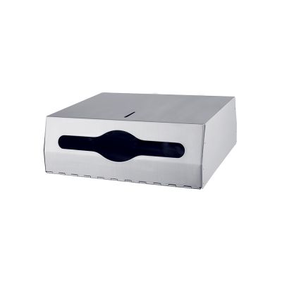 Диспенсер листовых полотенец "Популярный MAXI" металлический, полированный MERIDA AQP101