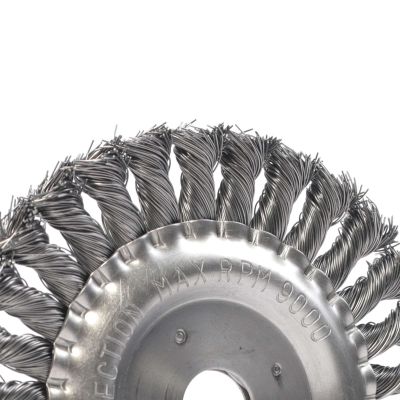 Щетка PATRIOT круглая 150х22,23 мм витая проволока