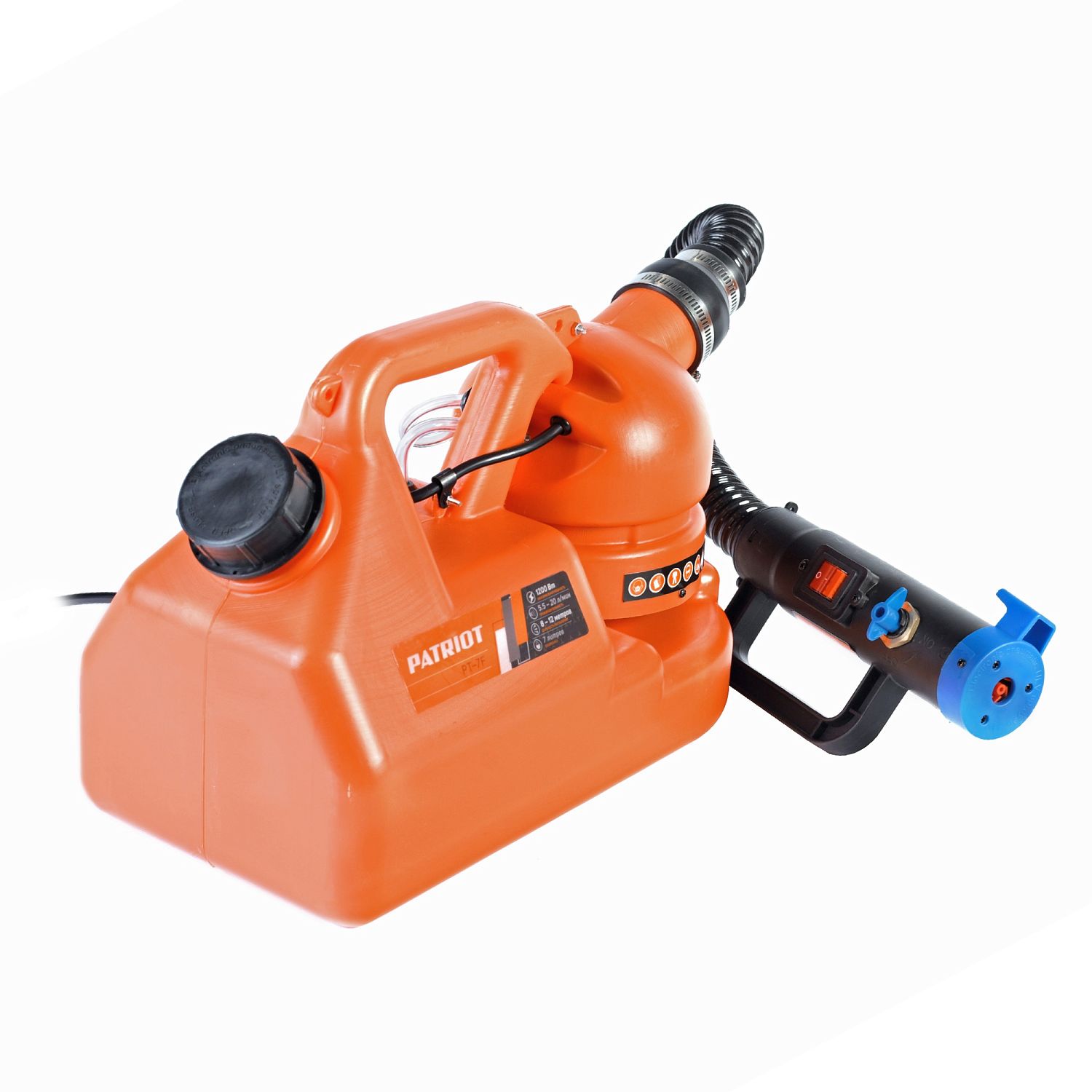 Генератор холодного тумана PATRIOT PT-7F, электрический, 7 л, 1200 Вт.