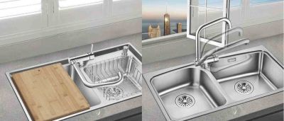 СМЕСИТЕЛЬ ДЛЯ КУХНИ LEDEME L4798 ОКОННЫЙ