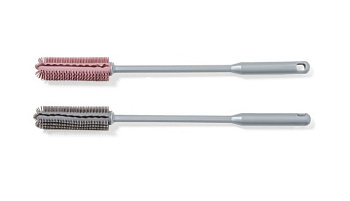 Силиконовая щетка для мытья бутылок тонкая KF Pastel