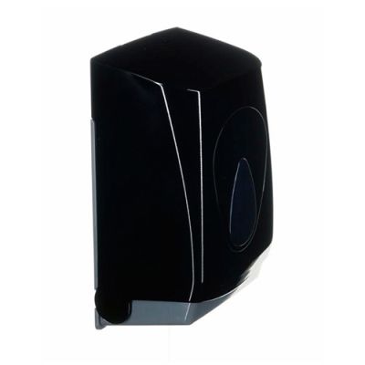 Диспенсер листовой туалетной бумаги  MERIDA PIANO BLACK LINE BUC451