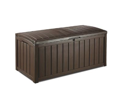 Сундук пластиковый Keter Glenwood 390л коричневый