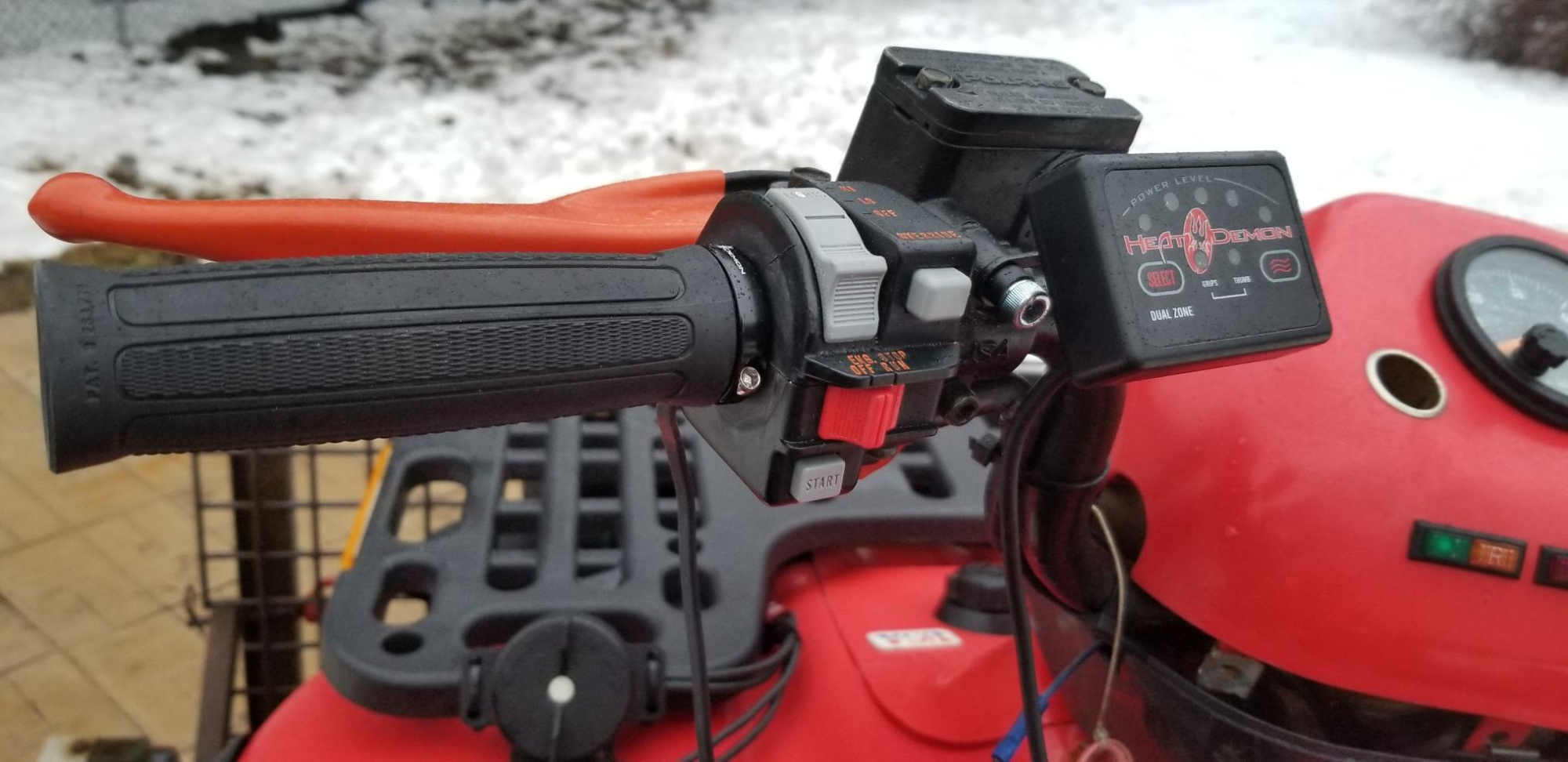 Подогрев рук (2 зоны) Symtec для квадроциклов