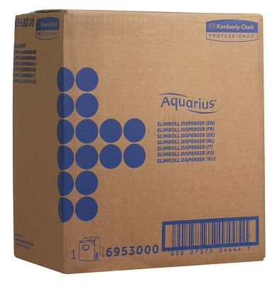 Диспенсер для бумажных полотенец Kimberly-Clark AQUARIUS SLIMROLL 6953