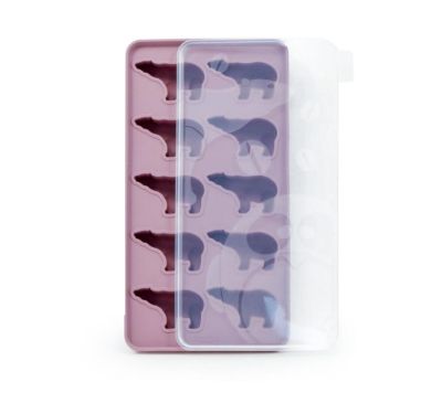 Силиконовая форма для льда с крышкой KF Pastel