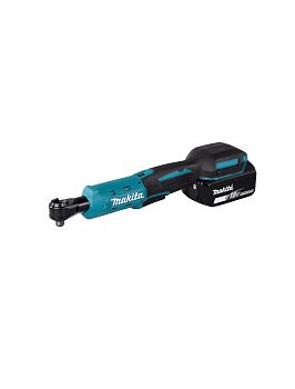 Угловой гайковерт трещетка аккумуляторный Makita DWR180RF LXT 18В, 1х3.0 Ач, 3/8\" и 1/4\", 47.5 Нм, 0 – 800 об/мин