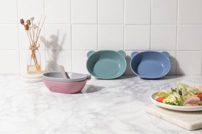 Силиконовая тарелка KF Pastel