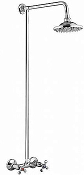 ДУШЕВАЯ СТОЙКА СО СМЕСИТЕЛЕМ LEDEME L2408 С ТРОПИЧЕСКИМ ДУШЕМ