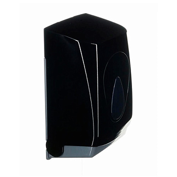 Диспенсер листовой туалетной бумаги  MERIDA PIANO BLACK LINE BUC451