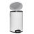 Корзина для мусора с педалью ВINELE Lux WP20LW, 20 литров эмалированная сталь, белая Корзина для мусора с педалью ВINELE Lux WP20LW, 20 литров эмалированная сталь, белая