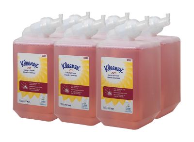 Жидкое мыло Kimberly-Clark Kimcare пенное в кассетах Kleenex JOY Luxury 6387