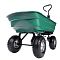 Садовая тележка-самосвал зеленая G201							