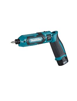 Отвертка аккумуляторная Makita TD022DSE 7.2В, 2х1.0 Ач, 25 Нм, 2450 об/мин