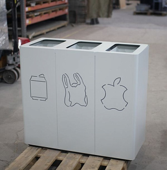 Урны для раздельного сбора мусора "А-Тренд-3"