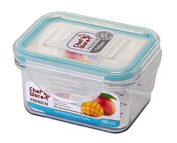Тритановый контейнер с замками BPA FREE FL-011 185 мл