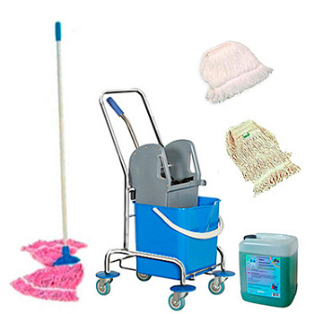 Комплект для уборки полов CleanFLoor Budget FlSet-Bg